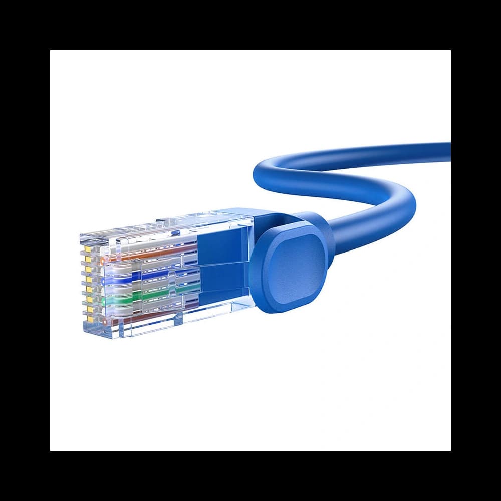 Kabel síťový Baseus Ethernet RJ45 Cat.6 1000Mbps 0,5m (modrý) - 6