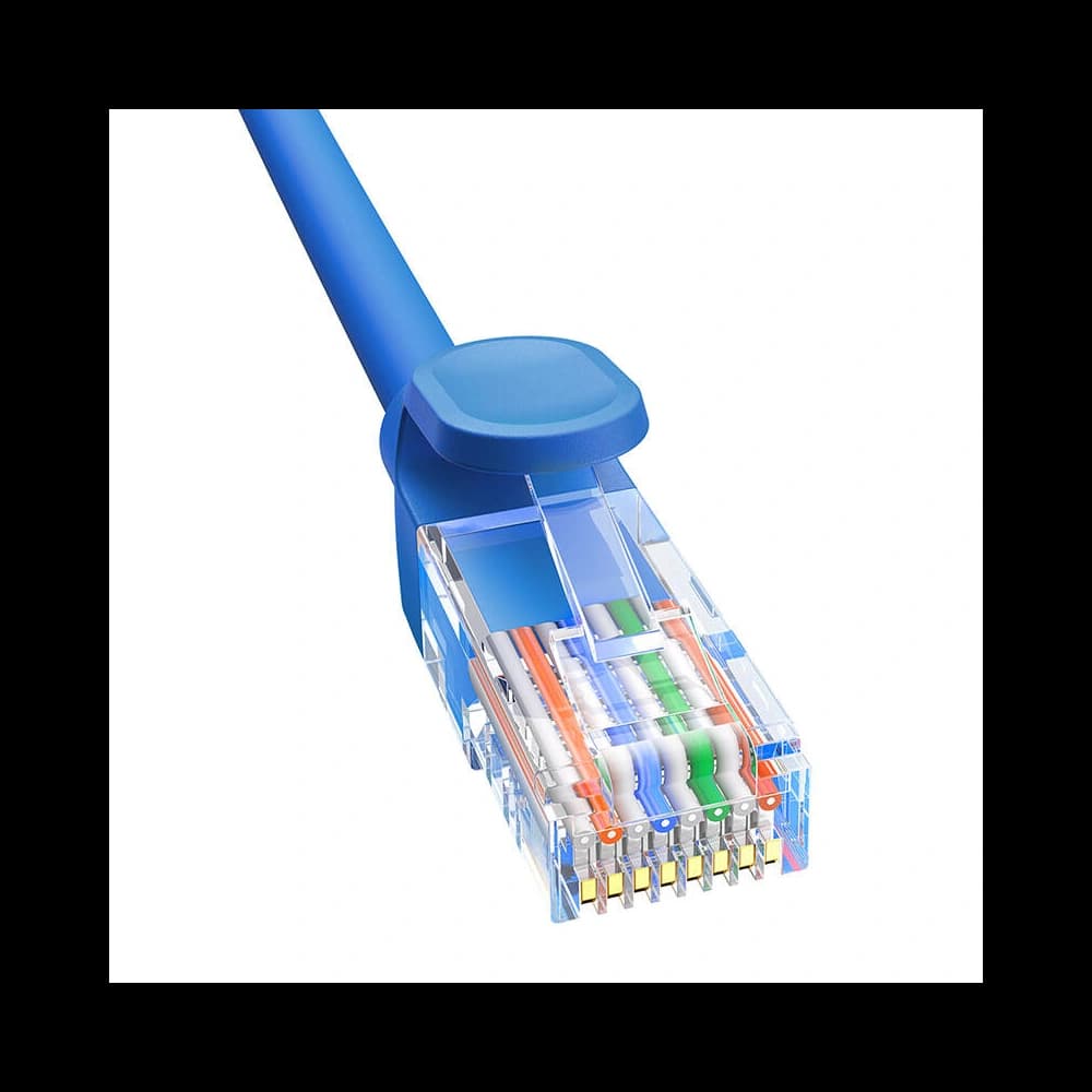 Baseus Ethernet RJ45 Cat.6 1000Mbps network cable 1m (blue) - 7
