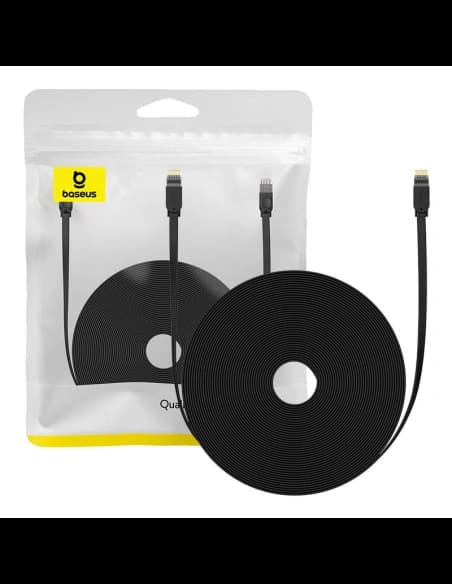 Kabel síťový Baseus Ethernet RJ45 Cat.6 1000Mbps 30m (černý)