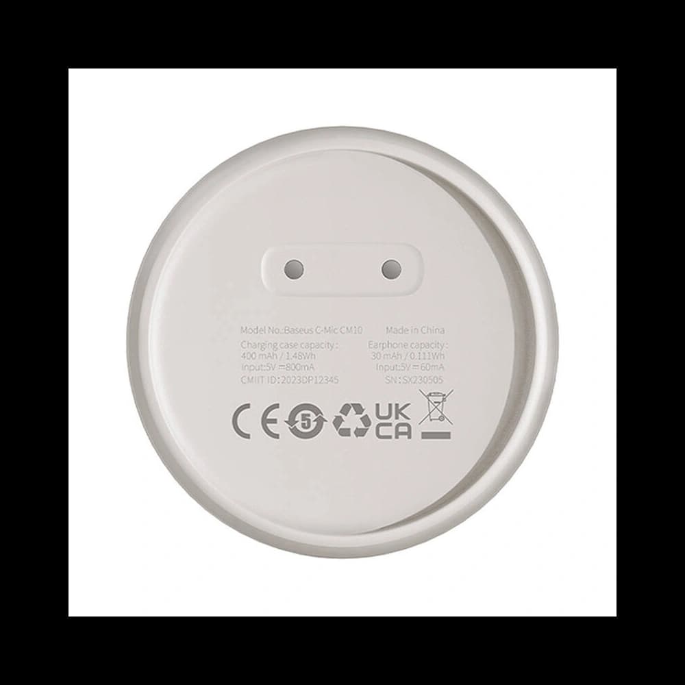 Baseus CM10 BT 5.3 wireless earphone (white) - 4