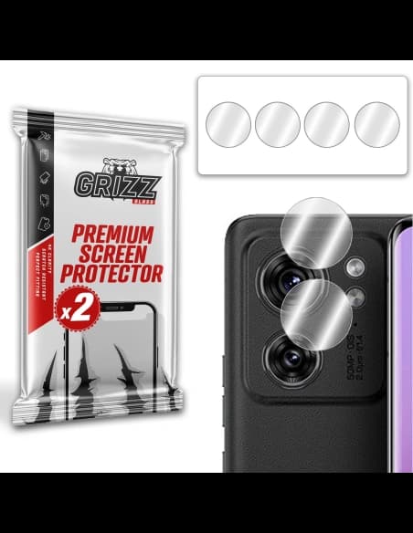 GrizzGlass HybridGlass Geam de cameră pentru Motorola Edge 2023