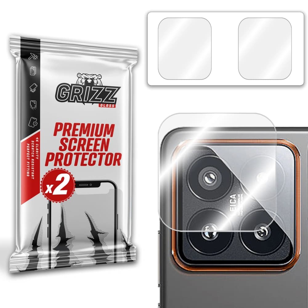 Glas für die Kamera GrizzGlass HybridGlass für Xiaomi 14