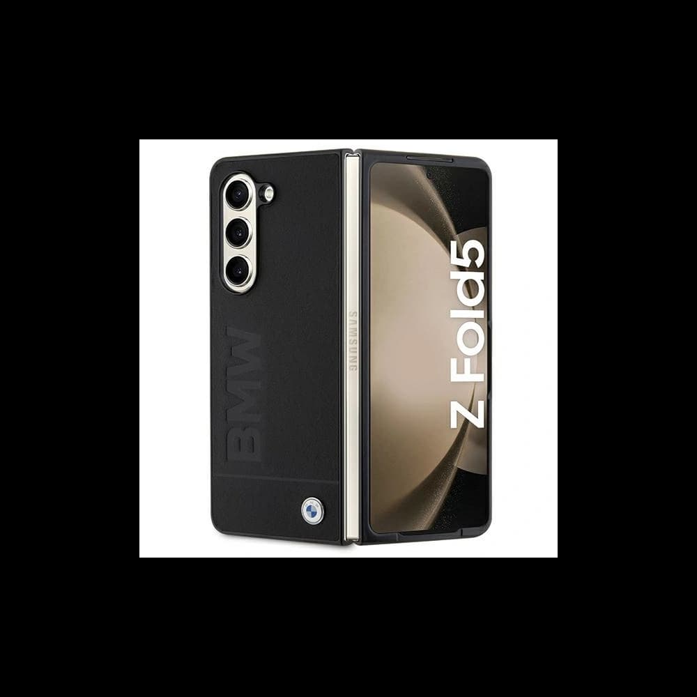 Etui BMW BMHCZFD5SLLBK Samsung Galaxy Z Fold5 hardcase Signature Logo Imprint černý/black