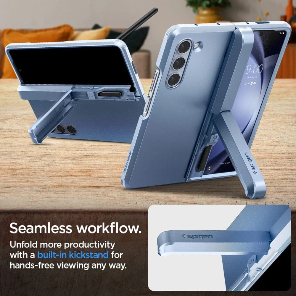 Etui Spigen Tough Armor Pro Pen Samsung Galaxy Z Fold5 Sierra Blue - 21
