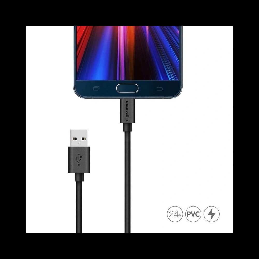 Kábel Micro USB BlitzWolf BW-CB7 1m - 4