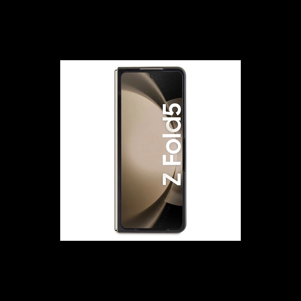 Etui Karl Lagerfeld KLHCZFD5SAPKINPK Samsung Galaxy Z Fold5 hardcase Saffiano Monogram Ikonik Pin černý/black - 4