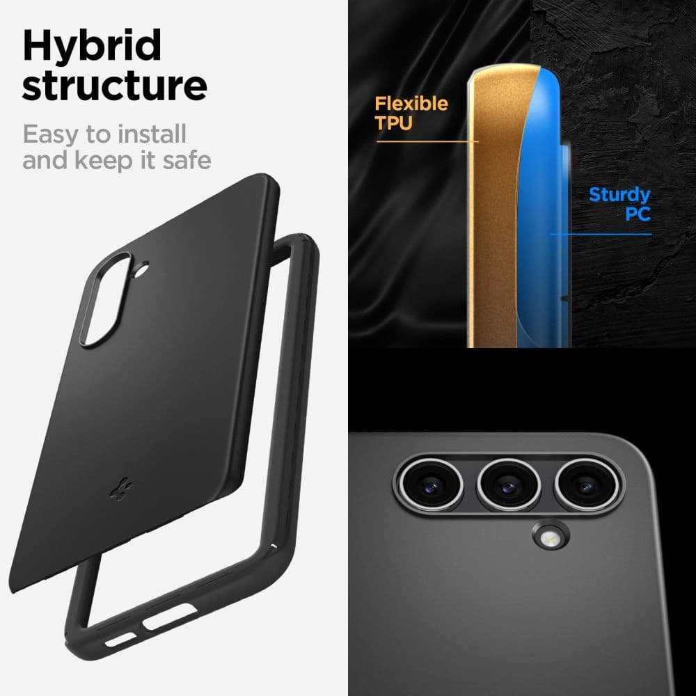 Etui Spigen Thin Fit Samsung Galaxy S23 FE černé - 11