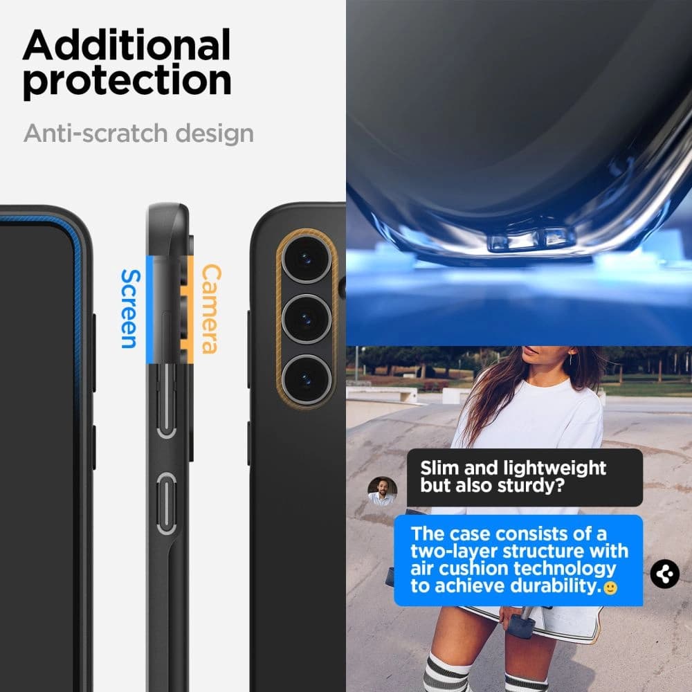 Etui Spigen Thin Fit Samsung Galaxy S23 FE černé - 13