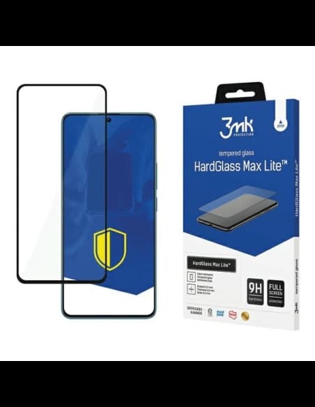Gehärtetes Glas 3MK HardGlass Max Lite Xiaomi Redmi Note 13 4G schwarz/black