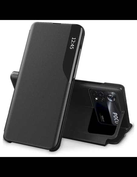 Tech-Protect Xiaomi Carcasă Smart View Poco M4 Pro 4G Negru