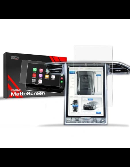 Matte GrizzGlass CarDisplay Protection Tesla Model S 17" 2013-2021