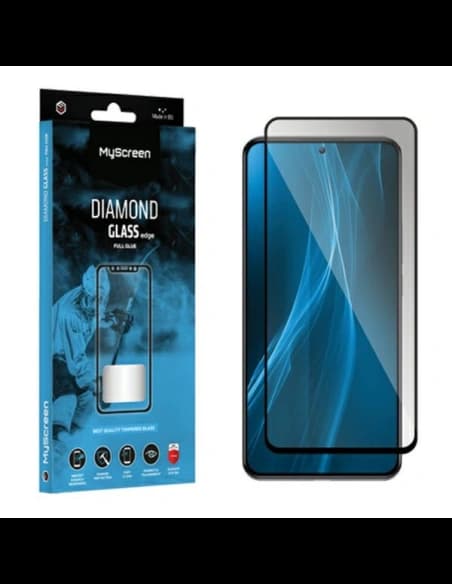 Gehärtetes Glas MyScreen Diamond Glass Edge Full Glue Samsung Galaxy A05/A05s schwarz/black