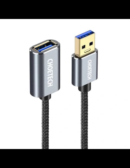 Choetech Cablu prelungitor XAA001 USB-A 3.0 2m (negru)
