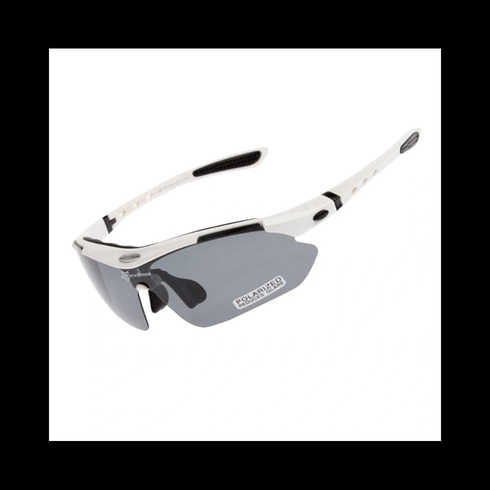 Rockbros 10142 cycling glasses with photochromes (white)