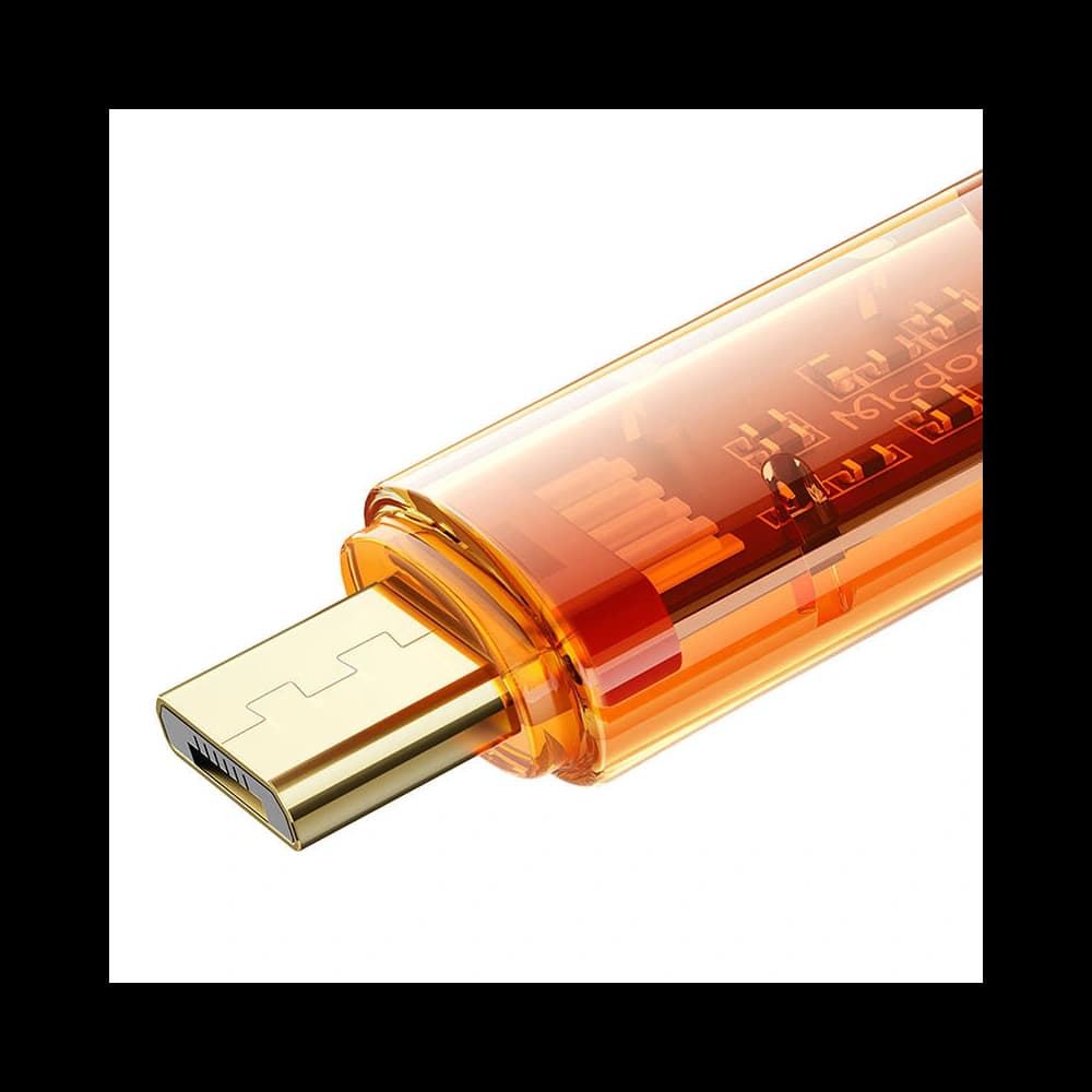 Kabel Mcdodo CA-2102 USB-A / microUSB, 3A, 1.8m (orange) - 2