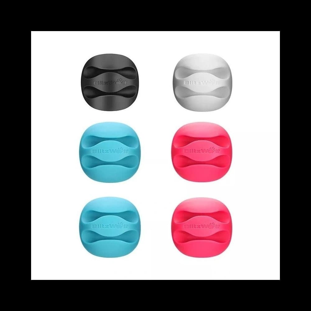 Mini organizer kabla BlitzWolf BW-PM1 (2-slotowy) wielokolorowy (6 sztuk) - 1