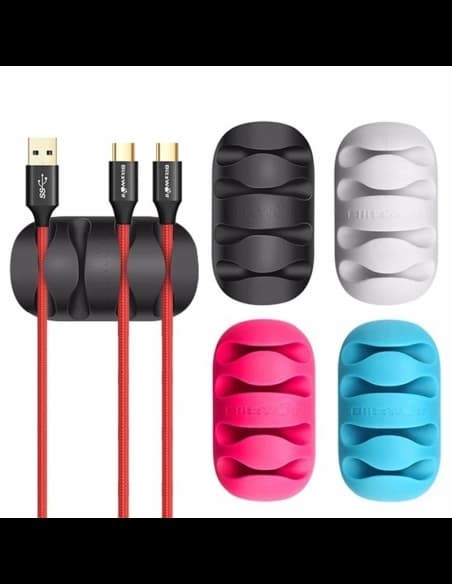 Mini organizer kabla BlitzWolf BW-PM2 (4-slotowy) wielokolorowy (4 sztuki)