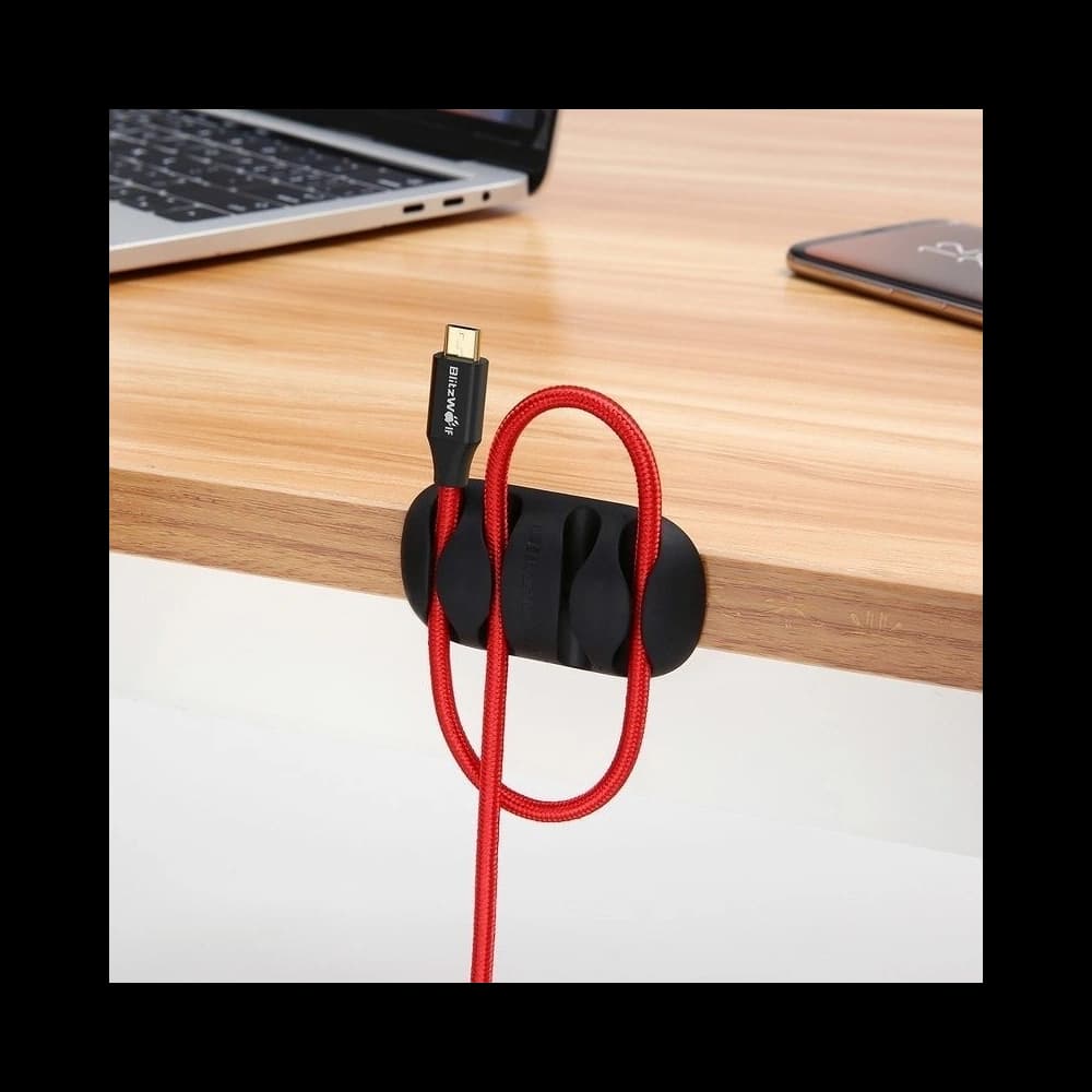 Mini organizer kabla BlitzWolf BW-PM2 (4-slotowy) wielokolorowy (4 sztuki) - 3