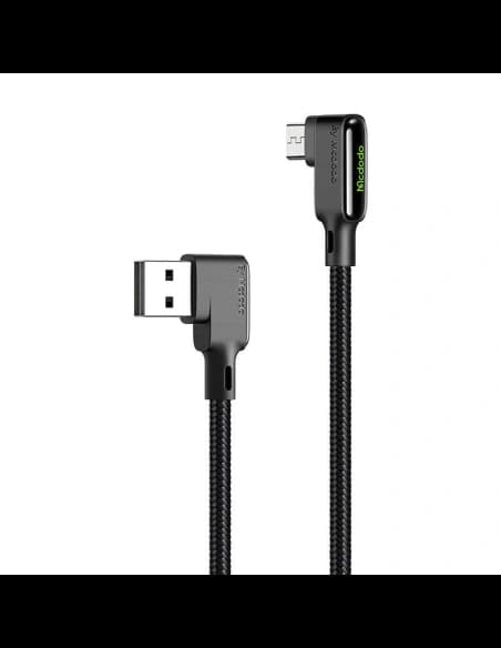 Kábel szögletes Mcdodo CA-7531 USB-A / MicroUSB, 1,8m (fekete)