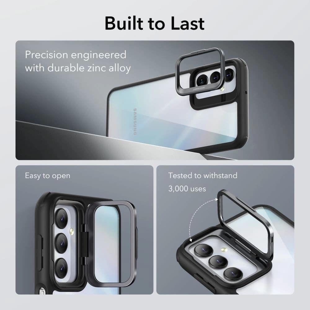 Etui ESR Classic Kickstand Samsung Galaxy M34 5G čiré/černé - 6