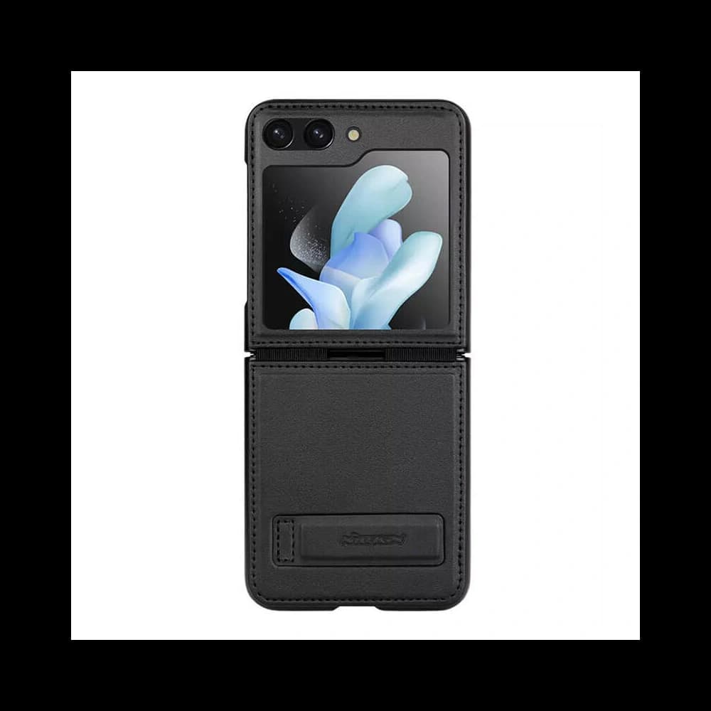 Etui Nillkin Qin Leather Samsung Galaxy Z Flip5 (fekete) - 1