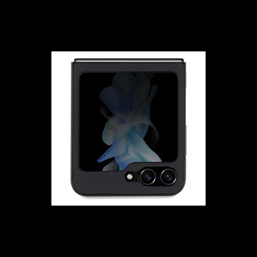 BMW Samsung Carcasă BMHCZF5SLLBK Galaxy Z Flip5 piele Hot Stamp negru/negru - 3