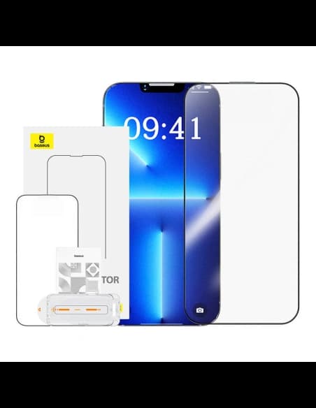 Edzett üveg Baseus Crystalline Anti-Glare Apple iPhone 14 / 13 / 13 Pro