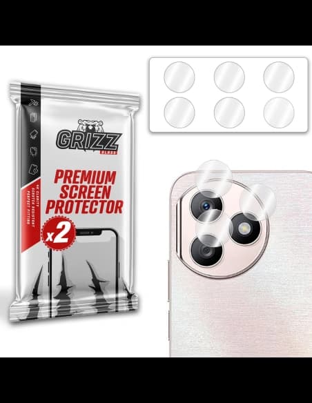 Glas für die Kamera GrizzGlass HybridGlass für Honor X50i Plus