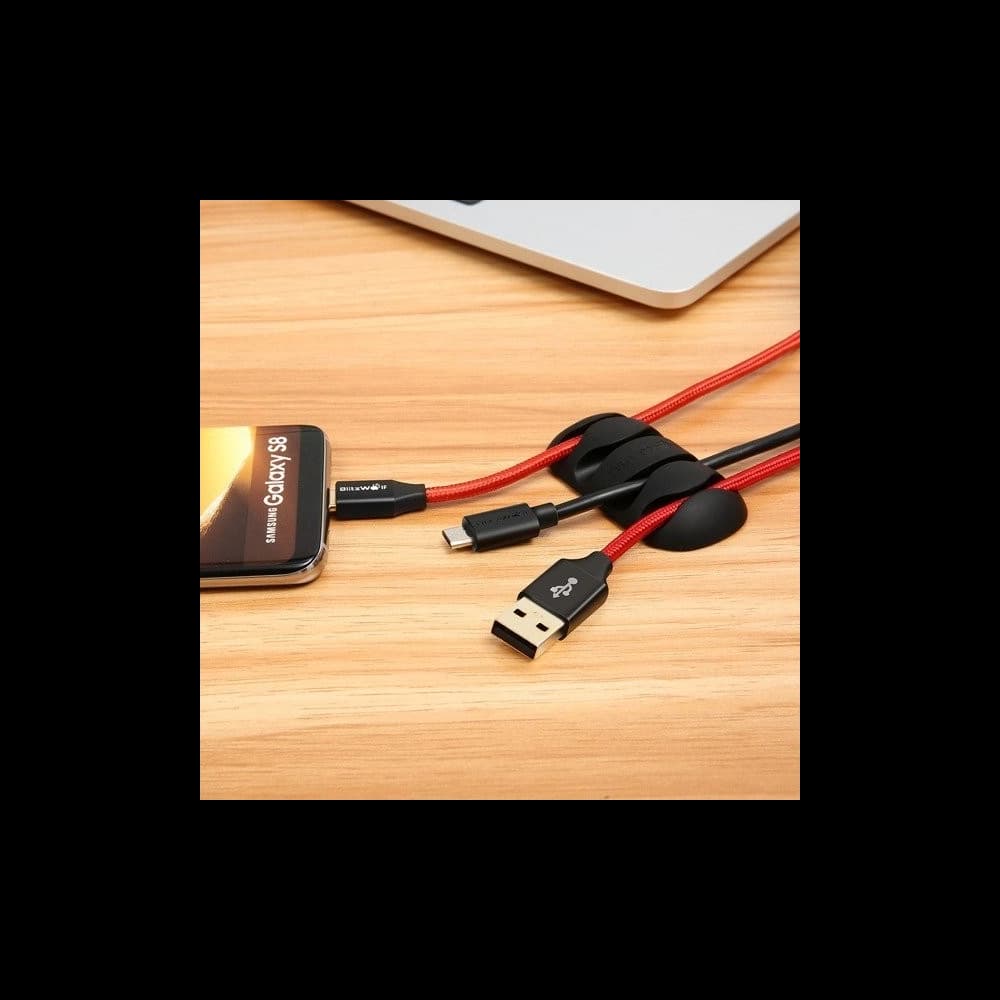 Mini organizer kabla BlitzWolf BW-PM2 (4-slotowy) białe / czarne (4 sztuki) - 3