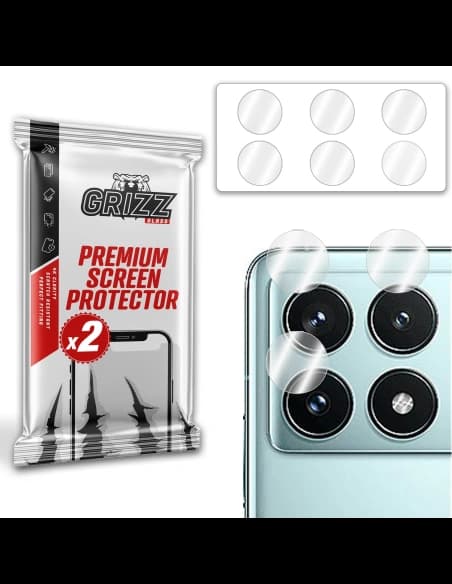Glas für die Kamera GrizzGlass HybridGlass Kamera für Xiaomi Redmi K70 Pro