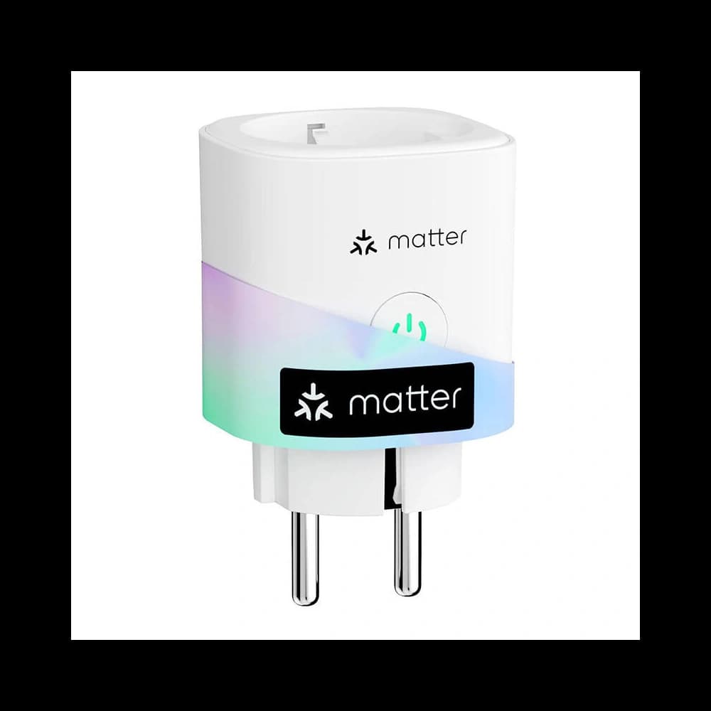 Intelligens aljzat Meross MSS315MA-EU energiafogyasztás-méréssel (Matter)