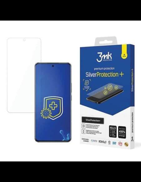 3MK Folie de protecție antimicrobiană SilverProtect+ Realme GT5