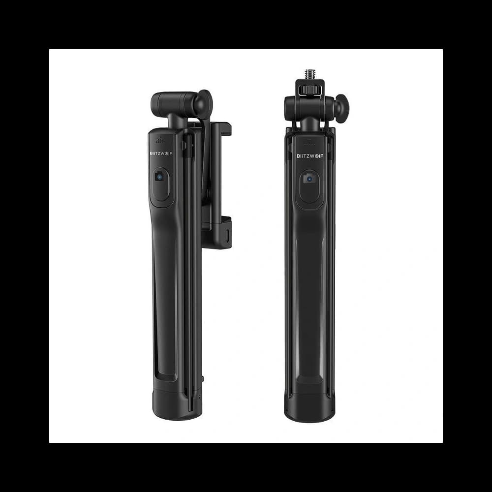 BlitzWolf BW-BS8 Selfie bot fényképező állvány 3w1 világító lámpával - 2