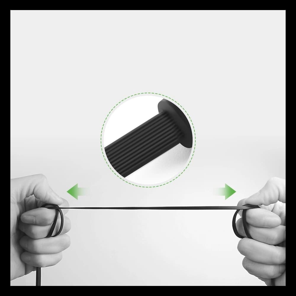 UGREEN AV119 flat angle audio cable AUX mini jack 3.5 mm 0.5 m black - 7