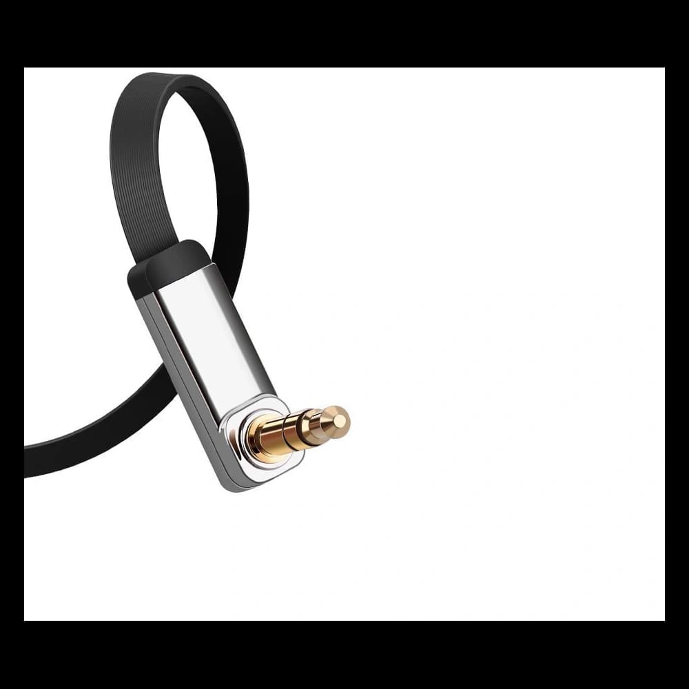 UGREEN AV119 flat angle audio cable AUX mini jack 3.5 mm 0.5 m black - 11