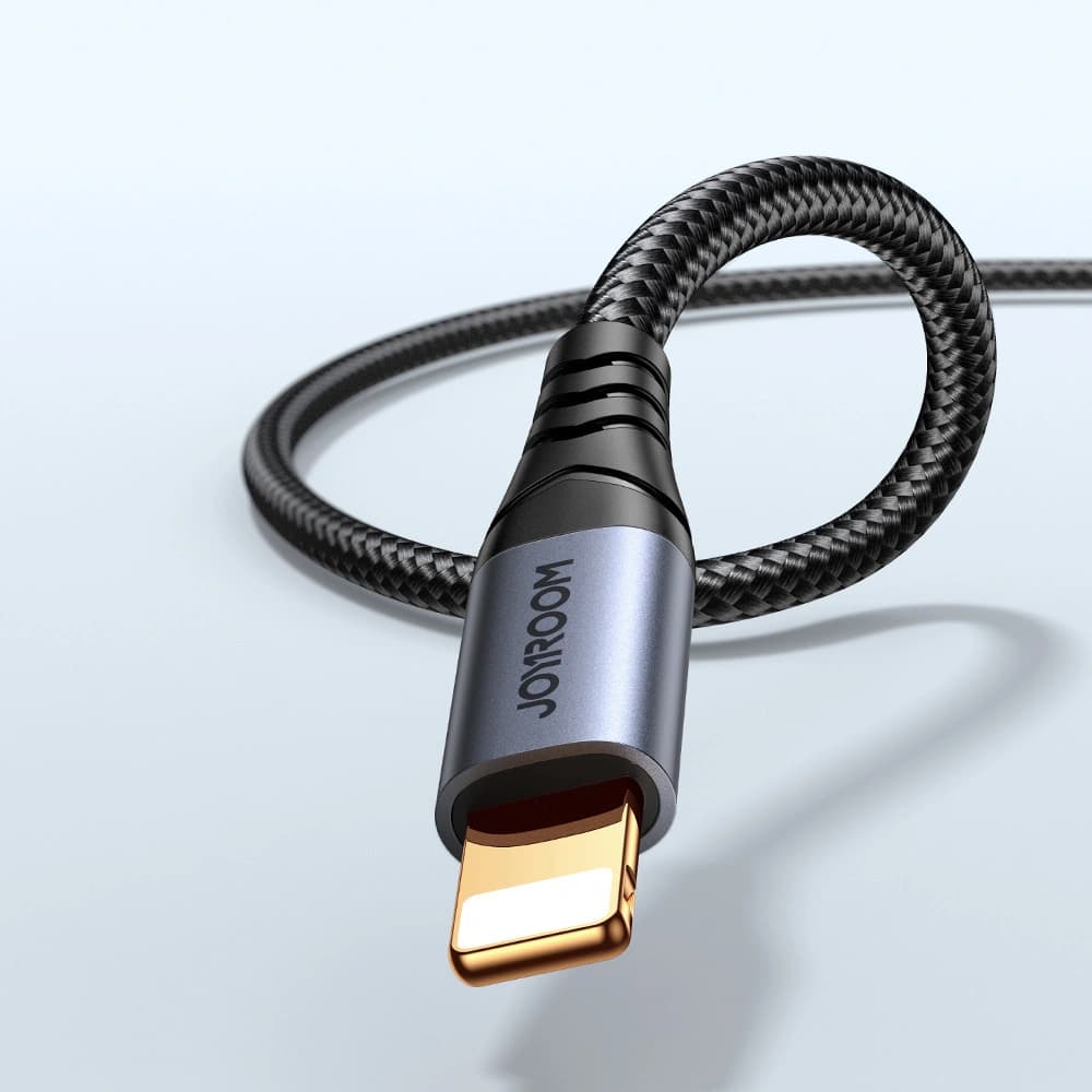 Audio kabel Joyroom SY-A06 Lightning / AUX mini jack 3.5mm 1.2m černý - 8