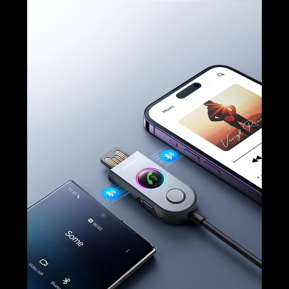 Joyroom Receptor auto fără fir JR-CB6 gri - 10