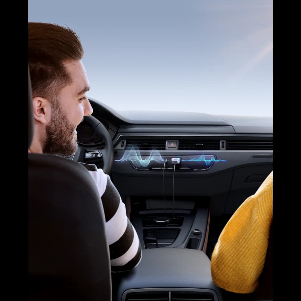 Joyroom Receptor auto fără fir JR-CB6 gri - 12