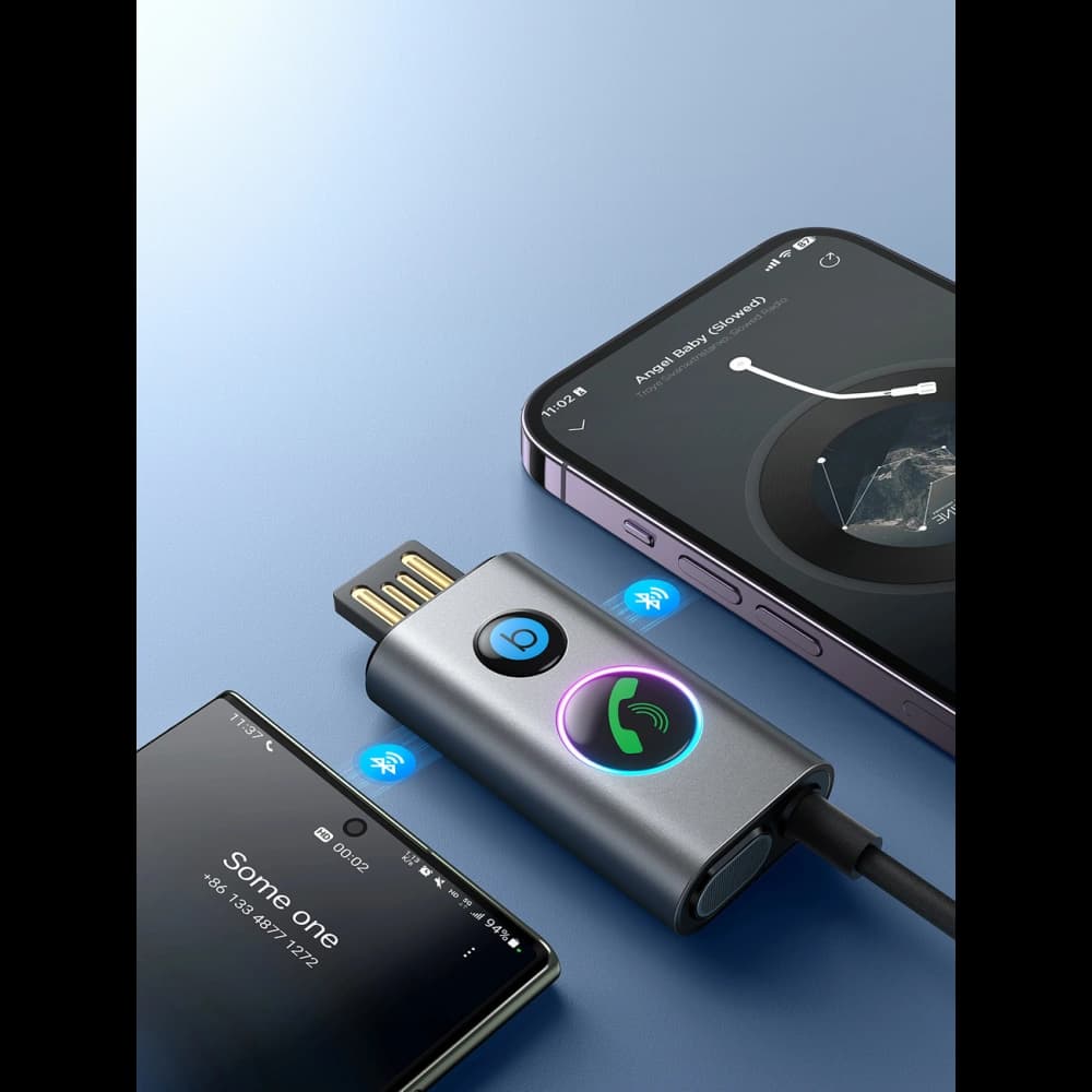 Joyroom Receptor auto fără fir JR-CB7 gri - 10