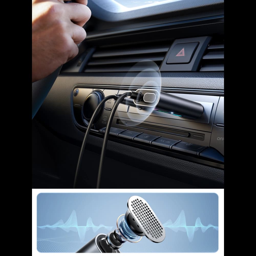 Joyroom Receptor auto fără fir JR-CB7 gri - 11