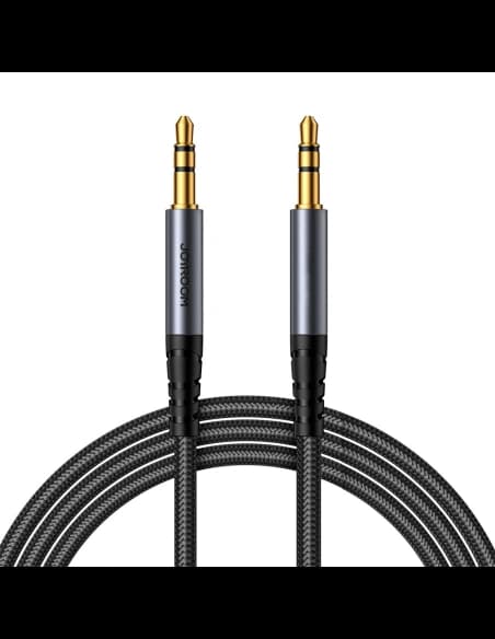 Kabel audio Joyroom SY-A08 mini jack 3.5mm / AUX mini jack 3.5mm 1.2m černý