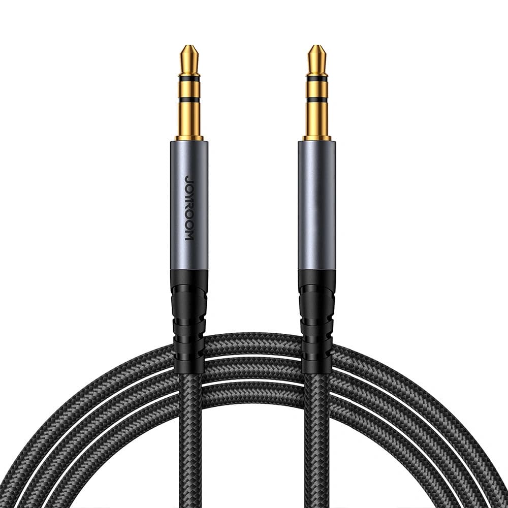 Kabel audio Joyroom SY-A08 mini jack 3.5mm / AUX mini jack 3.5mm 1.2m černý - 1