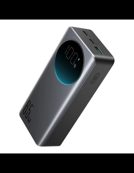 Joyroom Powerbank JR-PBF05 USB-A, 2xUSB-C 30000mAh 65W cu afișaj digital negru