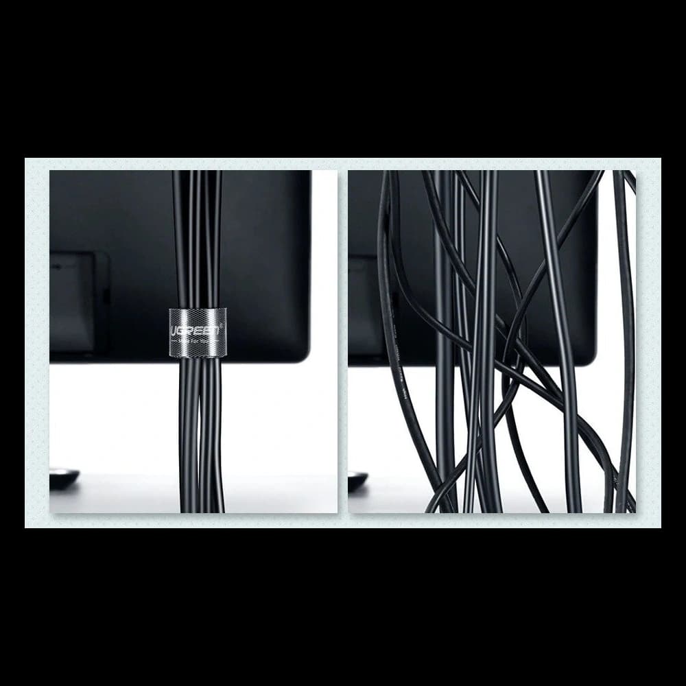 Organizátor na kabely (suchý zip) UGREEN 3 metry - černý - 3