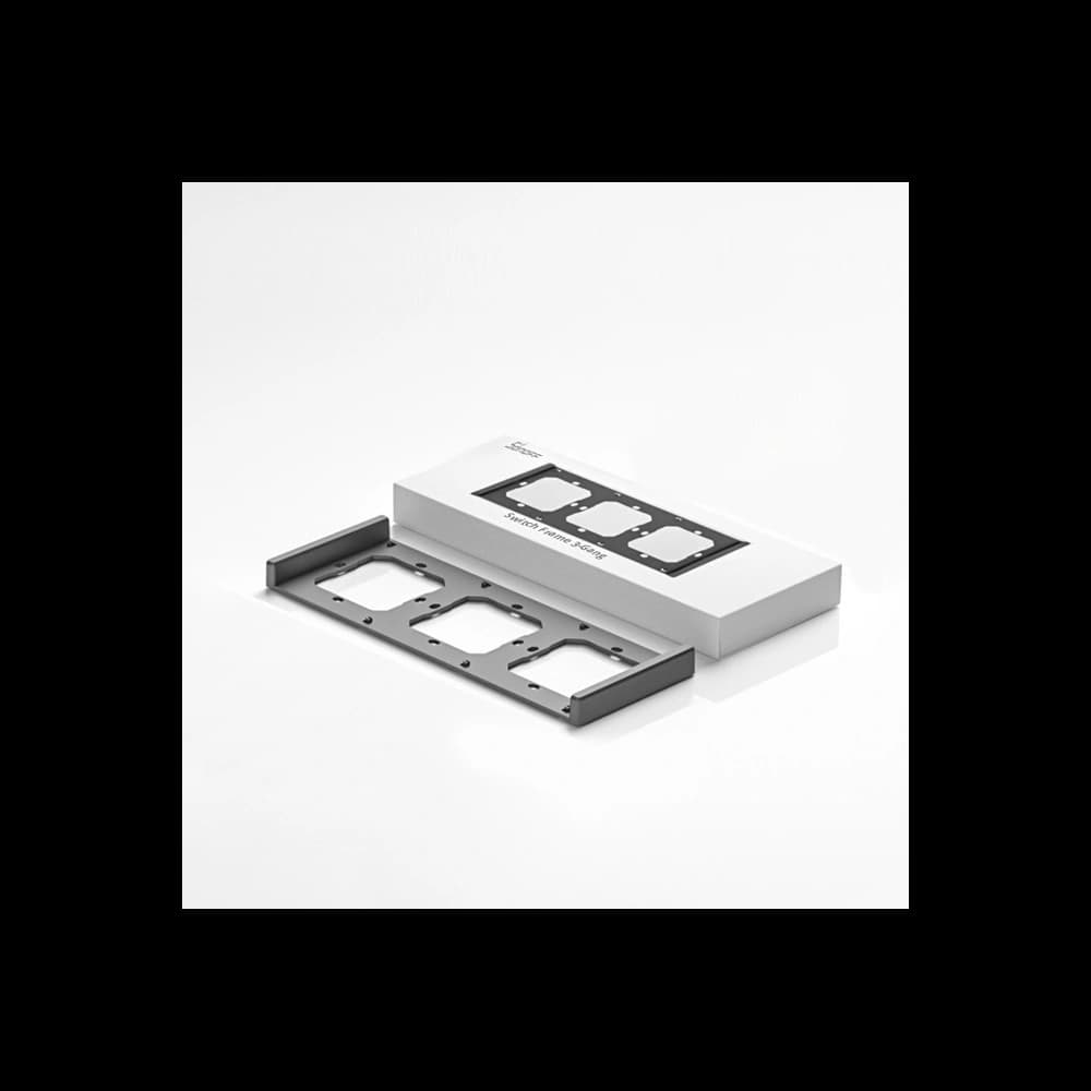 Sonoff Cadru de montare triplu pentru instalarea întrerupătoarelor de perete - 4