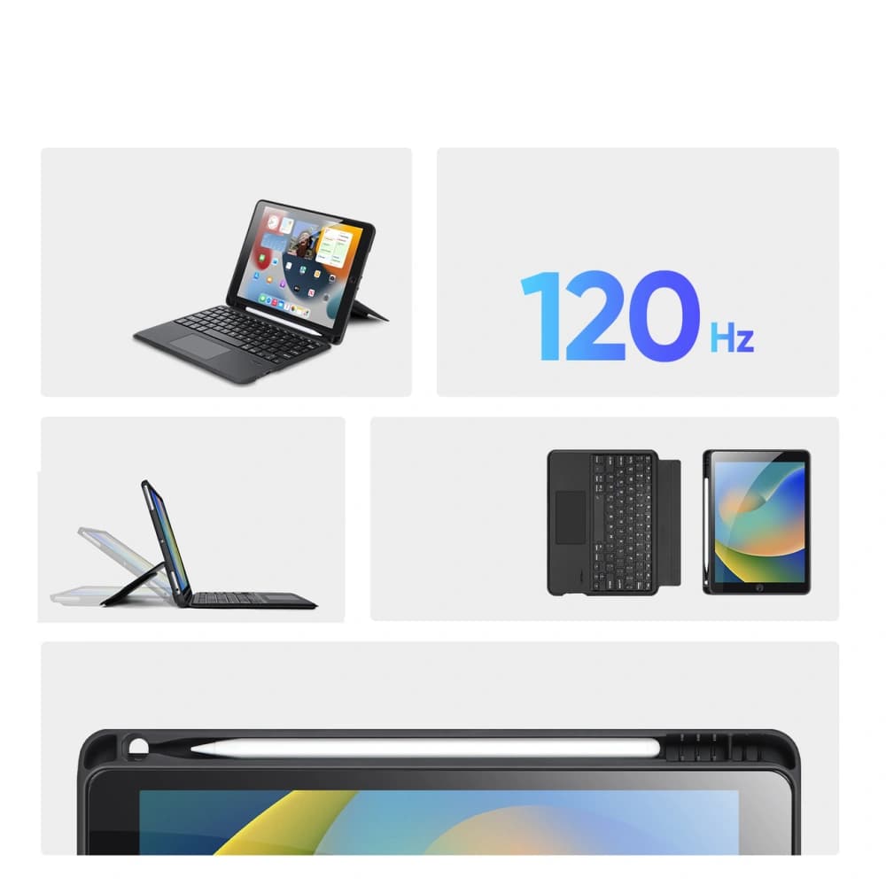 Dux Ducis DK Keyboard Case Apple iPad 10.2 (7th, 8th and 9th generation) / iPad Air 10.5 (3rd generation) / iPad Pro 10.5 (2nd generation) black - 9