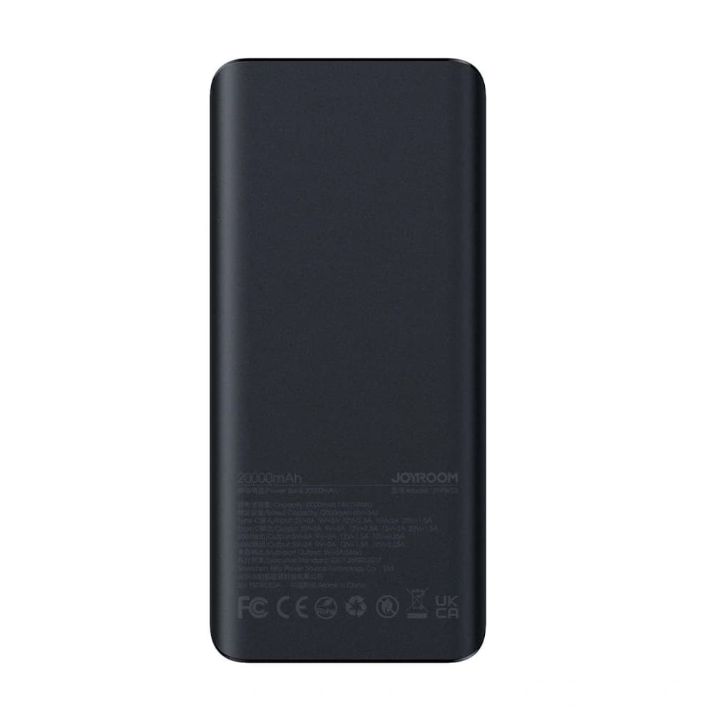 Joyroom Powerbank JR-PBF03 30000mAh 30W + cablu USB-A / USB-C 25cm negru - 2