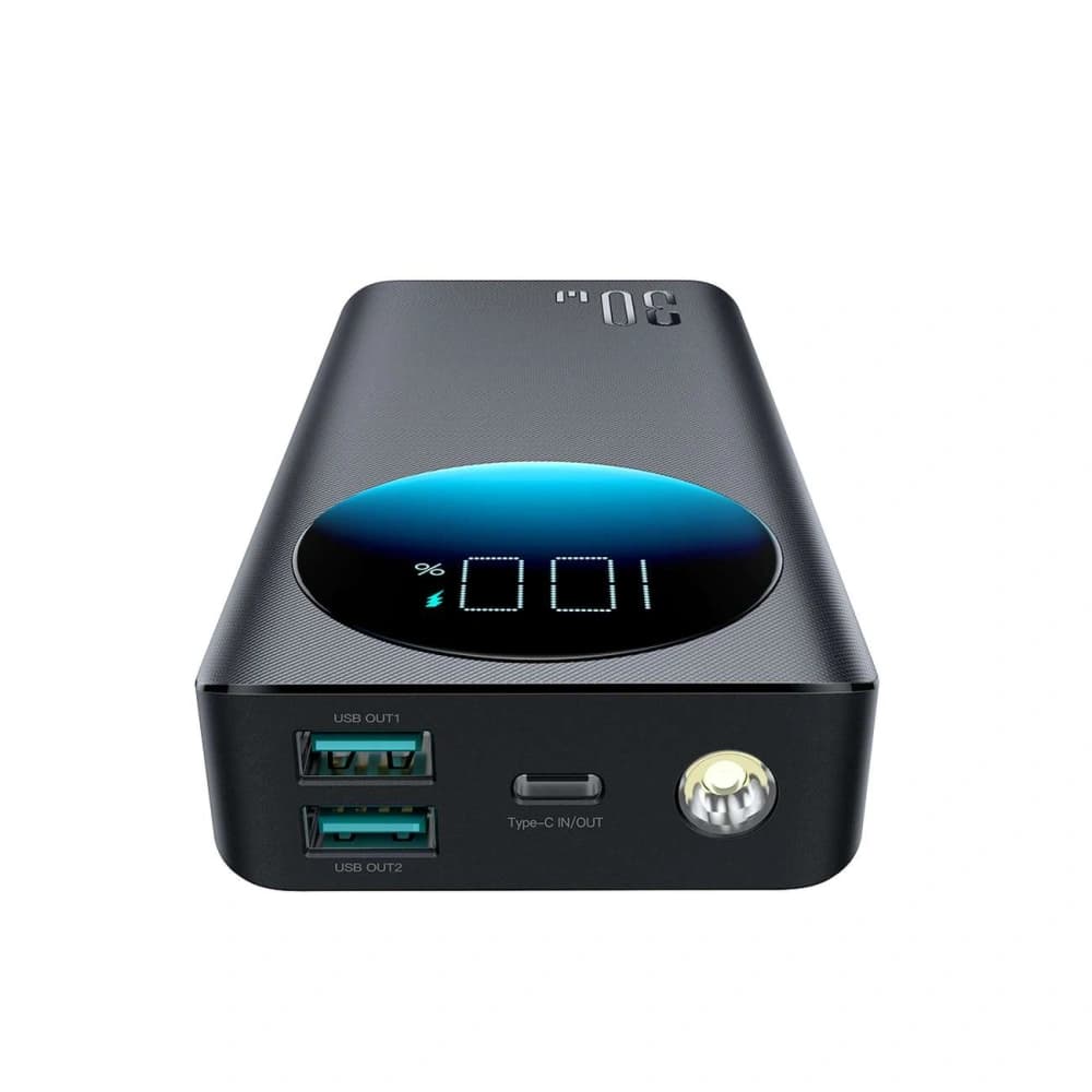 Joyroom Powerbank JR-PBF03 30000mAh 30W + cablu USB-A / USB-C 25cm negru - 3