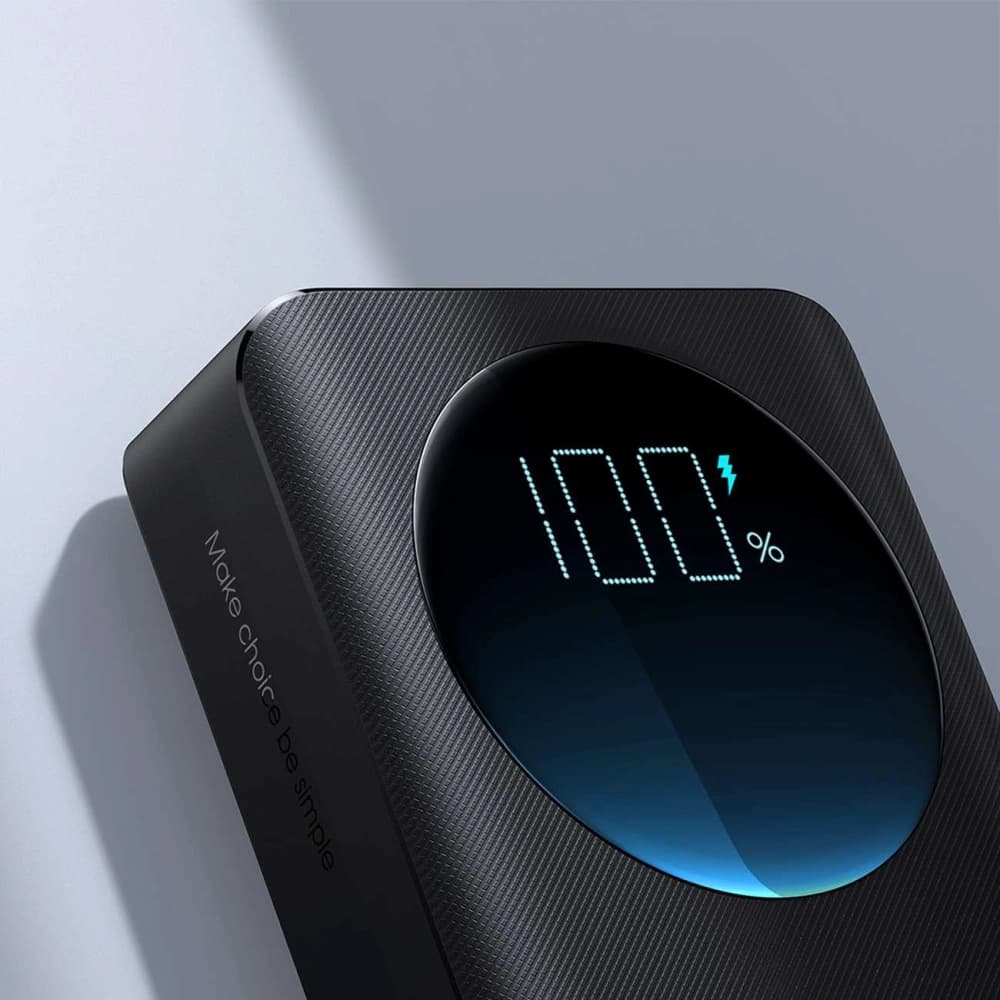 Joyroom Powerbank JR-PBF03 30000mAh 30W + cablu USB-A / USB-C 25cm negru - 11