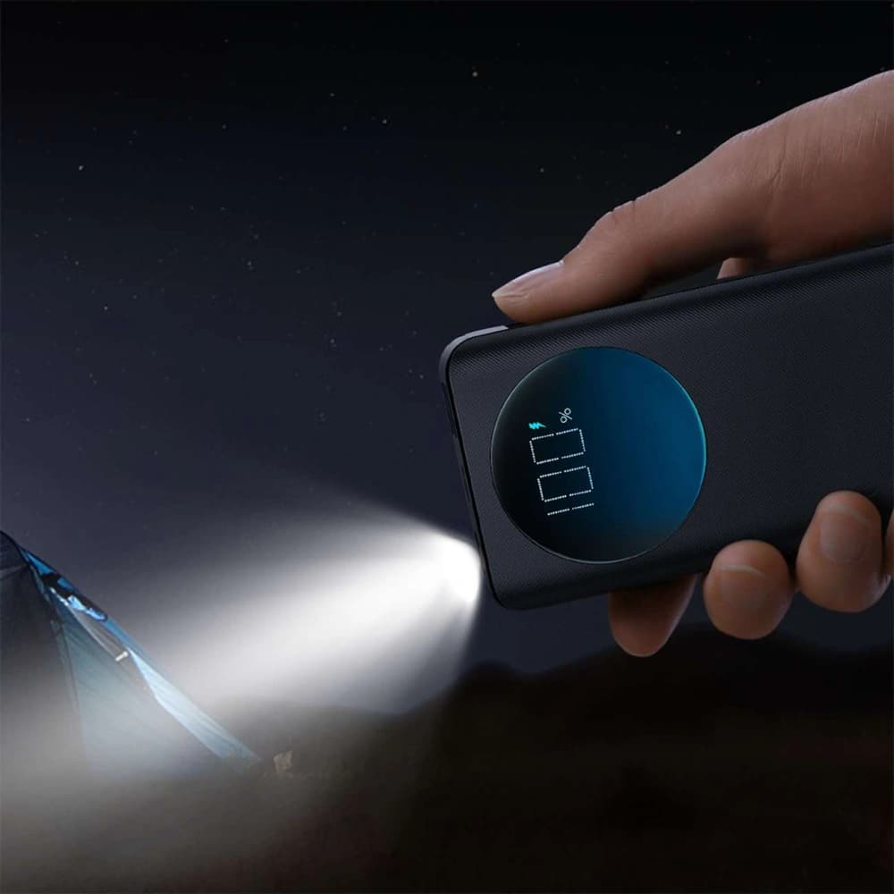 Joyroom Powerbank JR-PBF03 30000mAh 30W + cablu USB-A / USB-C 25cm negru - 14